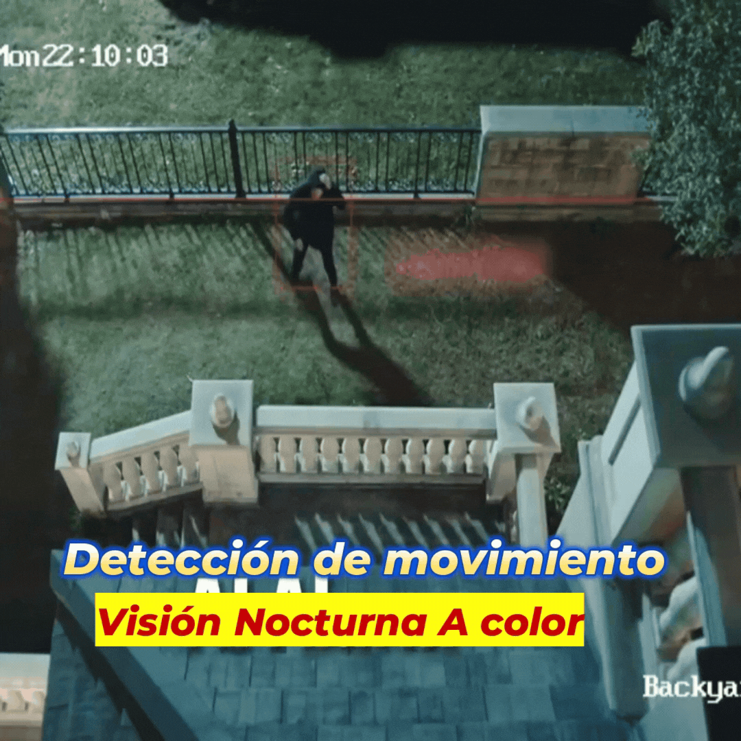 Cámara de Seguridad con Energía Solar PTZ P2-4G