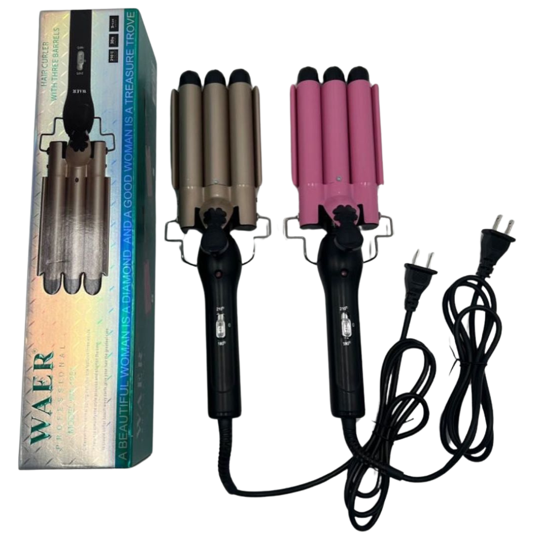 Barra Rizadora de Tres Tubos WAER Professional WA-1954 - PRICENTER - 