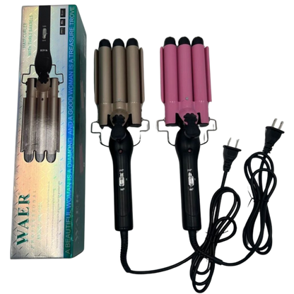 Barra Rizadora de Tres Tubos WAER Professional WA-1954 - PRICENTER - 