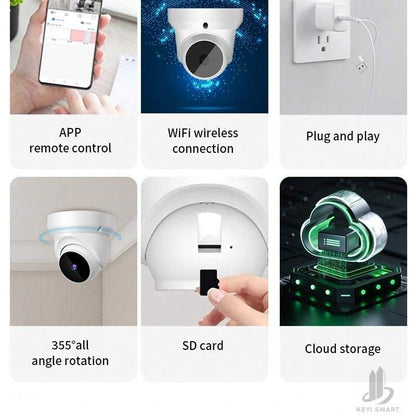 Cámara de Seguridad DOMO WIFI LY05-Q1 - PRICENTER - 