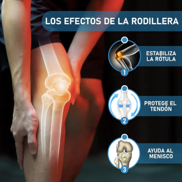 Rodilleras Ortopédicas Deportivas de Soporte Ajustable x2