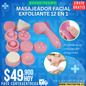 Masajeador Facial Exfoliante 12 En 1