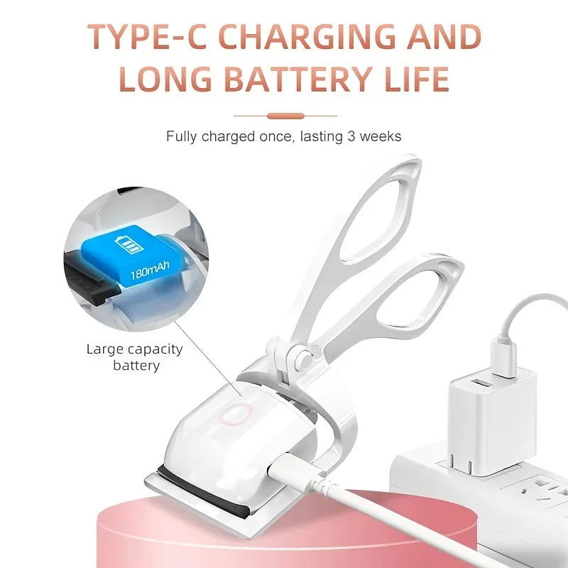 Encrespador de Pestañas Eléctrico Recargable - PRICENTER - 