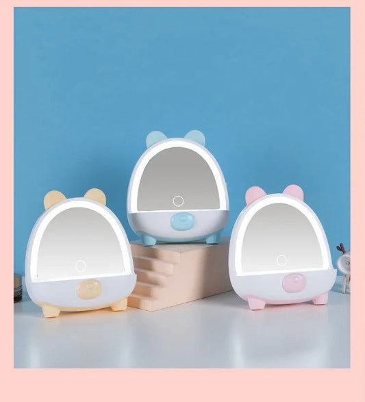 Lámpara Espejo De Maquillaje Con Luz Led Recargable - PRICENTER - 