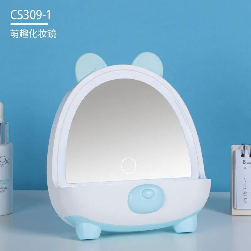 Lámpara Espejo De Maquillaje Con Luz Led Recargable - PRICENTER - 