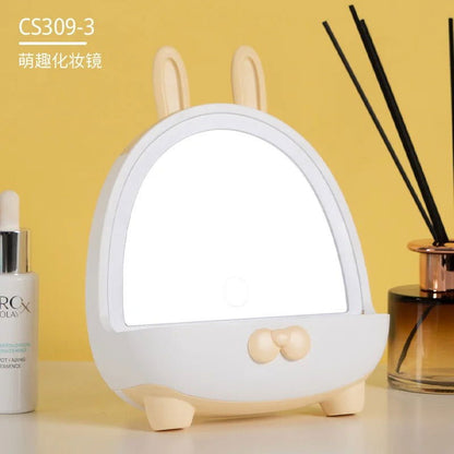 Lámpara Espejo De Maquillaje Con Luz Led Recargable - PRICENTER - 