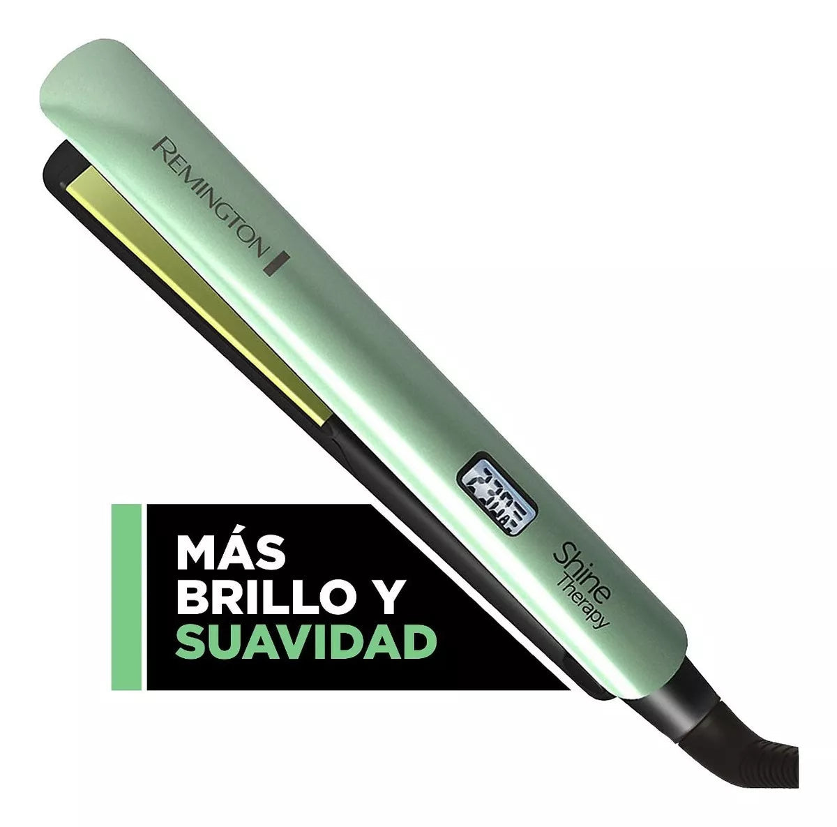 Plancha Alisadora Remington Shine Therapy con Aguacate y Macadamia - PRICENTER - 
