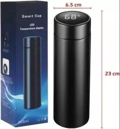 Termo Digital De Acero Inoxidable Frio o Calor Con Panel Solar - PRICENTER - 
