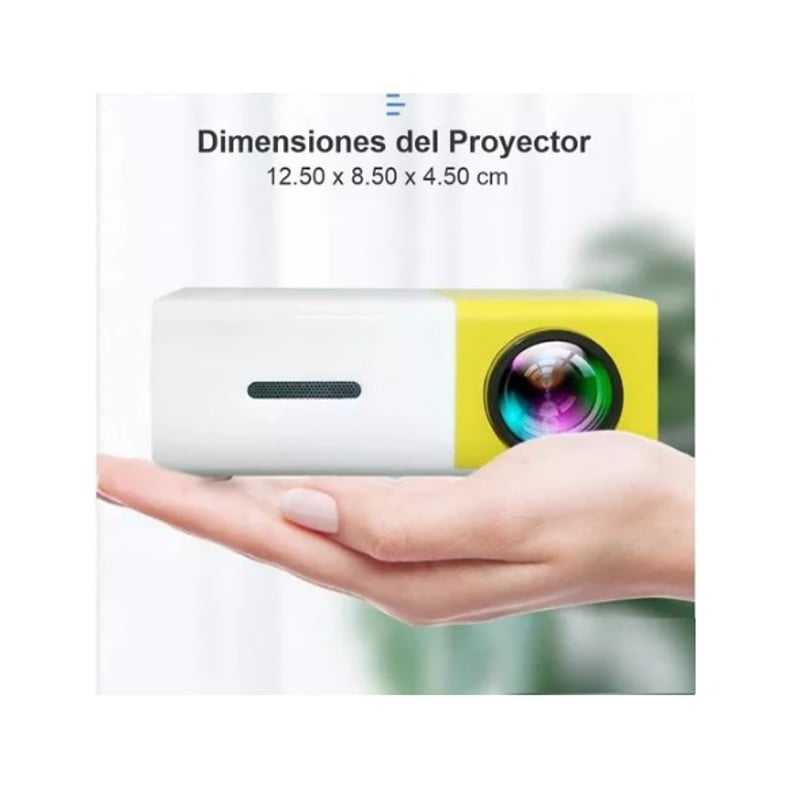 Mini Proyector Led Portatil Yg-300