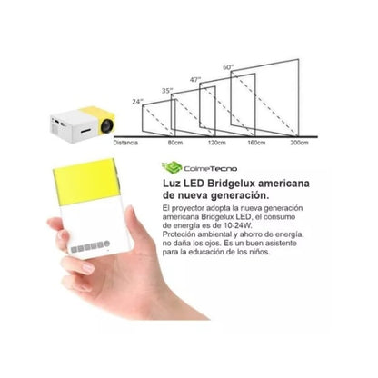 Mini Proyector Led Portatil Yg-300